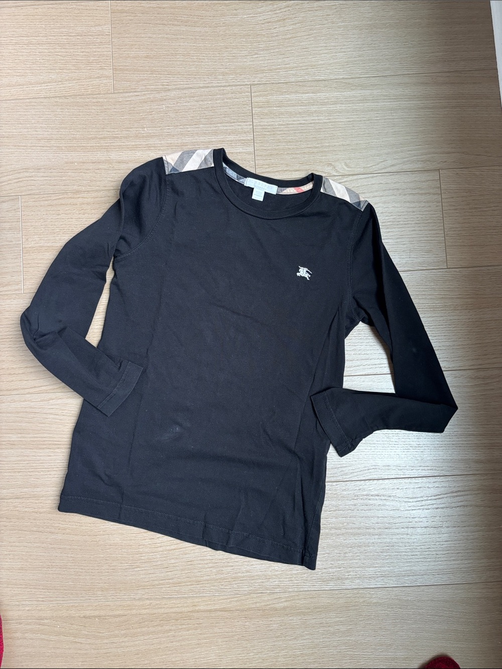 Burberry kids long sleeve shirt